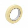 Masking tape créme/lichtgeel 19 mm x 50 m