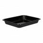 Menubak CPET 1-vaks oven/magnetron zwart 226 x 177 x 31 mm