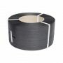 Omsnoeringsband PP zwart op rol 12 x 0,55 mm - kern 280 mm