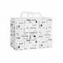 Papieren draagtas Enjoy Fish 32 x 16 x 28 cm - 70 g/m²