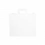 Papieren draagtas wit kraft 32 x 17 x 27 cm Papieren draagtas wit kraft 32 x 17 x 27 cm