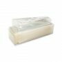 PP Blokbodemzakje transparant 80/40 x 240 mm - 40 my