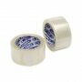PP tape acryl transparant 48 mm x 66 m - low noise - G-label