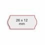 Contact prijsetiketten 26 x 12 mm