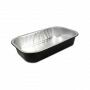 Ready2Cook aluminium bak rechthoekig zwart 234 x 138 x 43 mm - 940 ml
