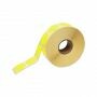 Ronde stickers op rol fluor geel Ø 36 mm - permanent
