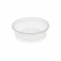 Saladebakje rond transparant 125 cc