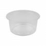 Saladebakje rond transparant Ø 115 x 50 mm - 350 cc - PP (thermo gevormd)
