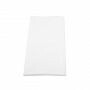 Servet rechthoekig wit 40 x 40 cm - 2-laags - 1/8 vouw
