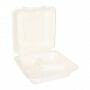 Suikerriet menubox groot wit 230 x 230 x 75 mm