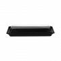 Sushi tray zwart met deksel APET