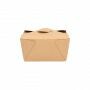 Lunch box karton bruin 750 cc