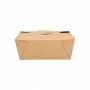 Lunch box karton bruin 1.350 cc