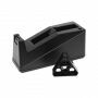 Tape dispenser bureau zwart kern 25 of 76 mm - kunststof 