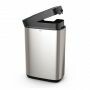 Tork Afvalbak RVS look zwart/aluminium B1- voor 50 l afvalzakken