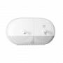 Tork Elevation Toiletpapierdispenser dubbel mini wit SmartOne T9