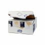 Tork LinStyle servet wit 39x39cm doos open