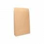 Duurzame verzendzak papier bruin kraft klein
