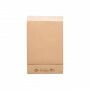 Verzendzak papier bruin kraft 300 x 190 x 50 mm