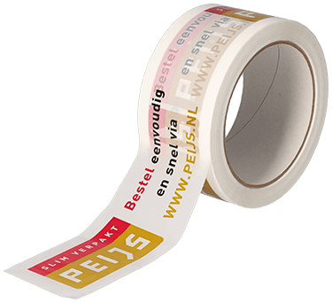 Bedrukte tape Peijs
