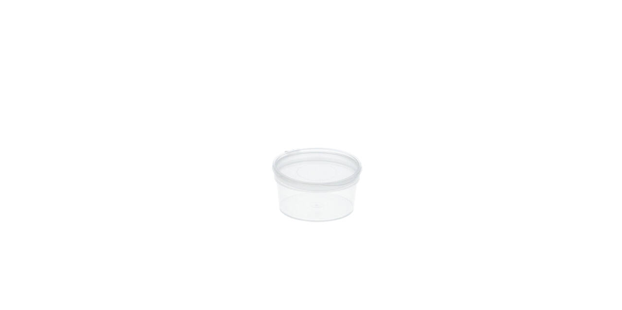 Covercup PP ø61/30 transparant 50 ml rond
