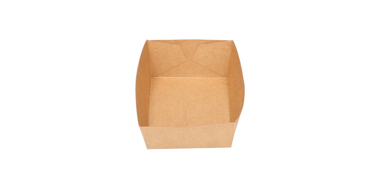 Bakjes bruinkraft/PE 90 x 64 x 32 mm - A7
