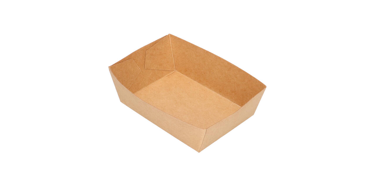 Bakjes bruinkraft/PE 90 x 64 x 32 mm - A7