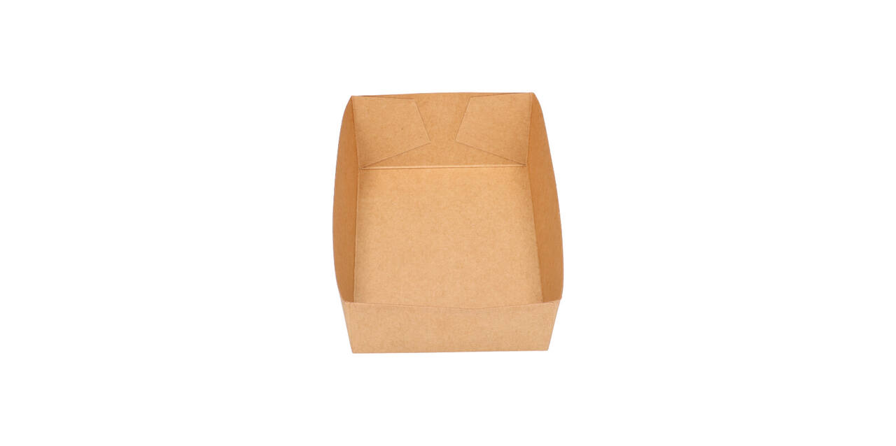 Bakjes bruinkraft/PE 130 x 80 x 37 mm - A13
