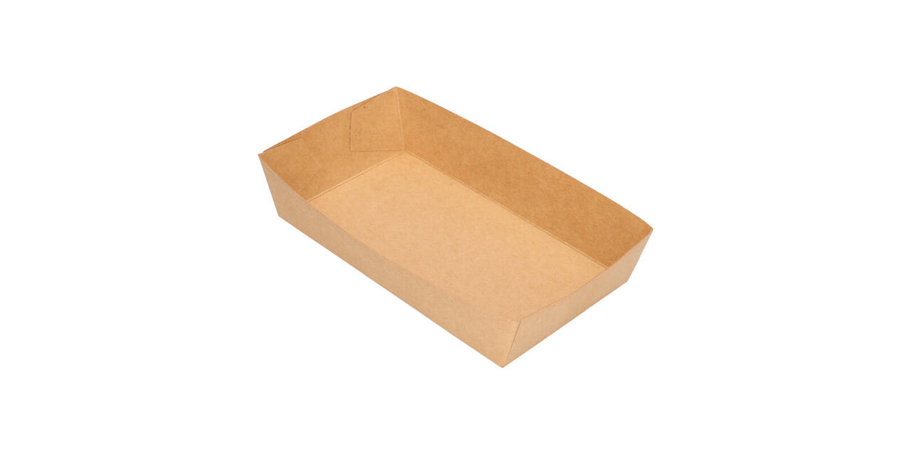 Bakjes bruinkraft/PE 158 x 88 x 37 mm - A14