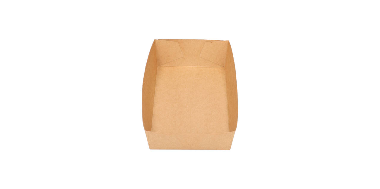 Bakjes bruinkraft/PE 158 x 88 x 37 mm - A14