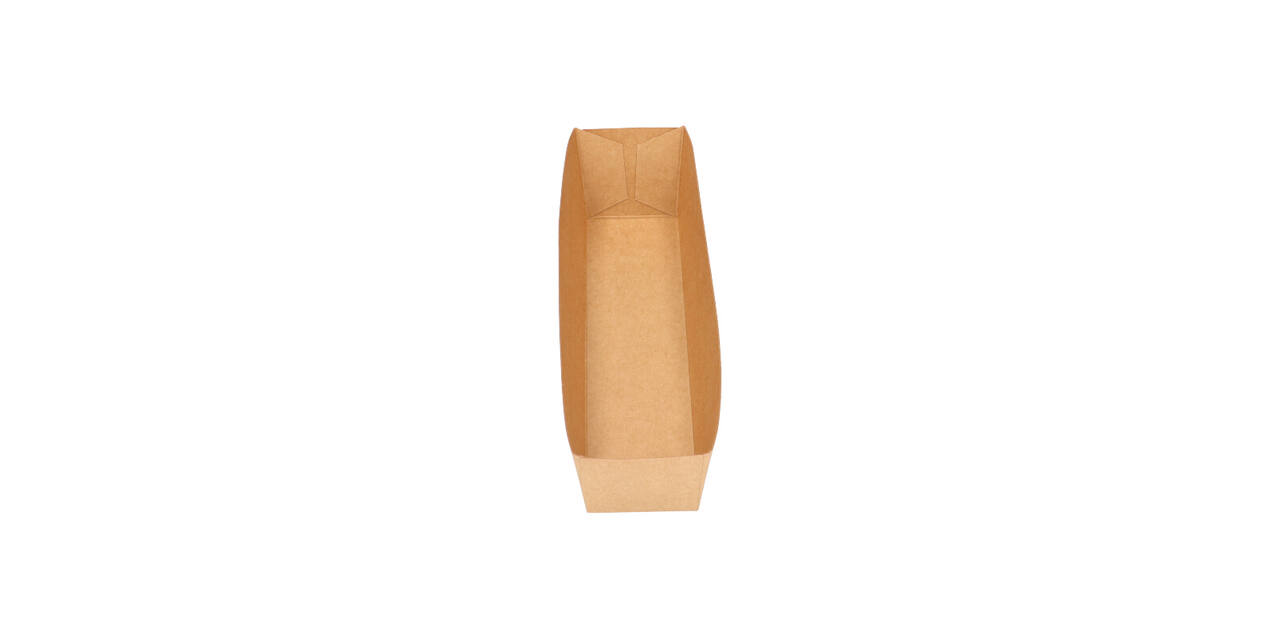 Bakjes bruinkraft/PE 175 x 38 x 37 mm - A16