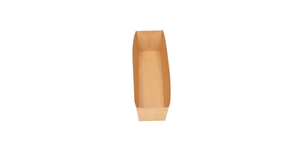 Bakjes bruinkraft/PE 175 x 38 x 37 mm - A16