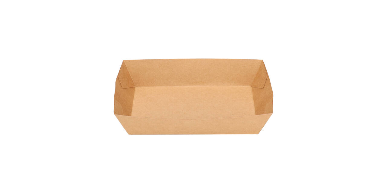 Bakjes bruinkraft/PE 160 x 100 x 40 mm - A50