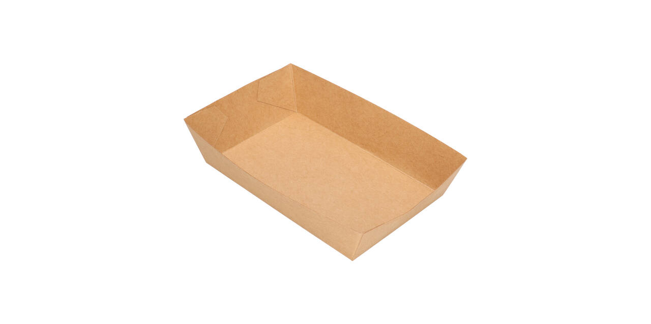 Bakjes bruinkraft/PE 160 x 100 x 40 mm - A50