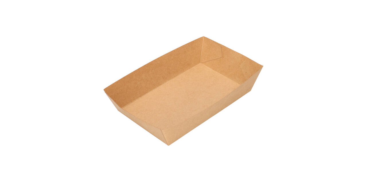 Bakjes bruinkraft/PE 160 x 100 x 40 mm - A50
