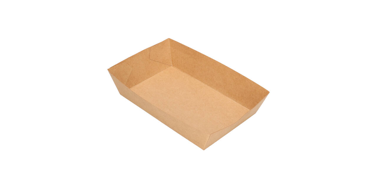 Bakjes bruinkraft/PE 160 x 100 x 40 mm - A50