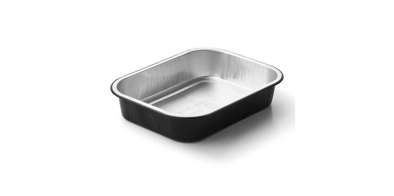 Aluminium bakken Ready 2 Cook 178 x 136 x 34 mm 580 ml zwart 0058012100