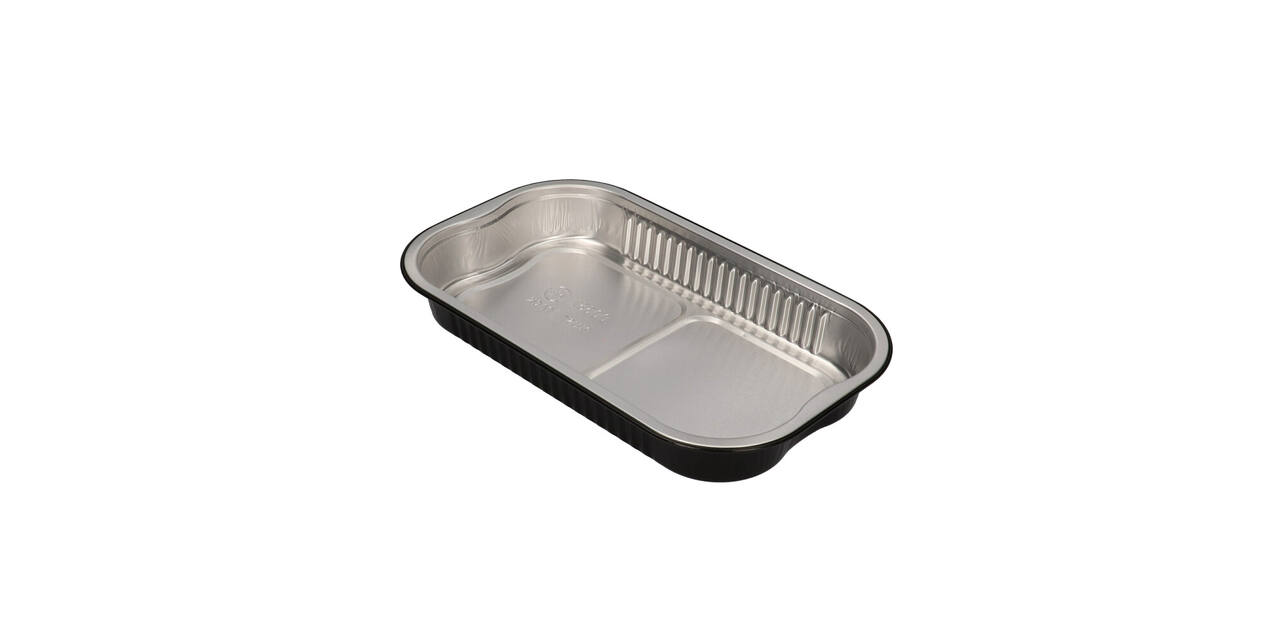 Aluminium bakken Ready 2 Cook 234 x 138 x 30 mm 650 ml zwart 0065112200