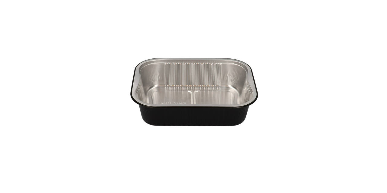 Aluminium bakken Ready 2 Cook 178 x 136 x 45 mm 750 ml zwart 0072612200