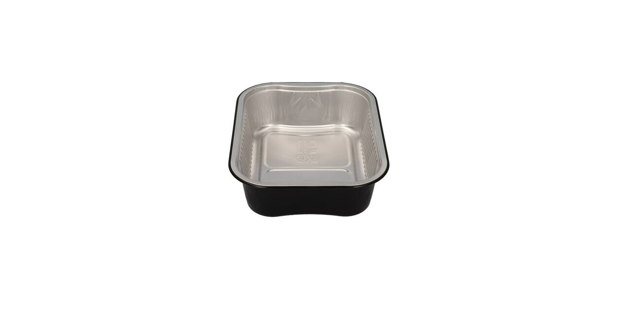 Aluminium bakken Ready 2 Cook 178 x 136 x 45 mm 750 ml zwart 0072612200