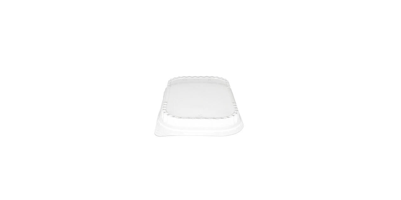 Deksel 234 x 138 mm transparant tbv alu bak 240 x 144 x 25 mm "Ready2cook" 5021100203