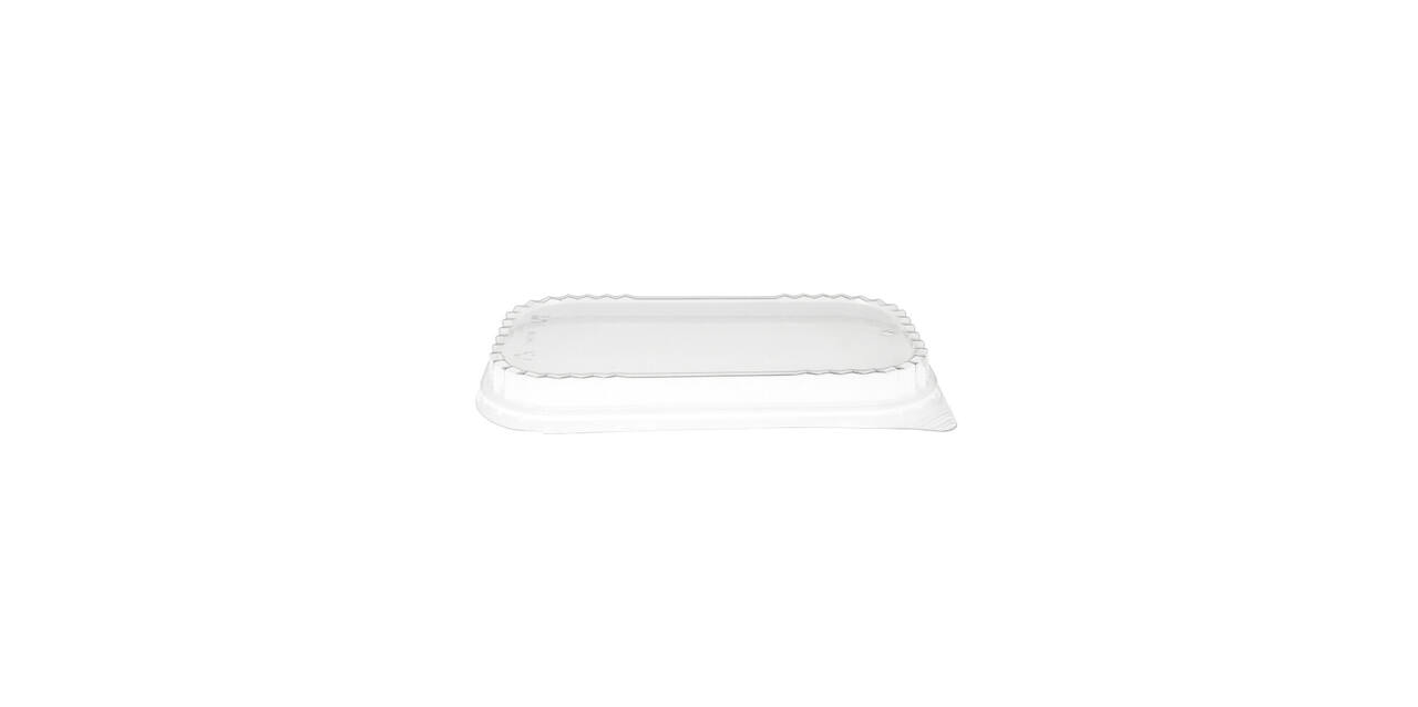 Deksel 234 x 138 mm transparant tbv alu bak 240 x 144 x 25 mm "Ready2cook" 5021100203