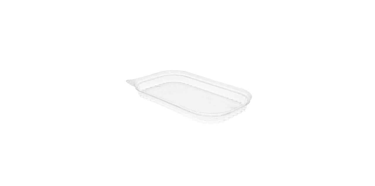 Deksel 234 x 138 mm transparant tbv alu bak 240 x 144 x 25 mm "Ready2cook" 5021100203