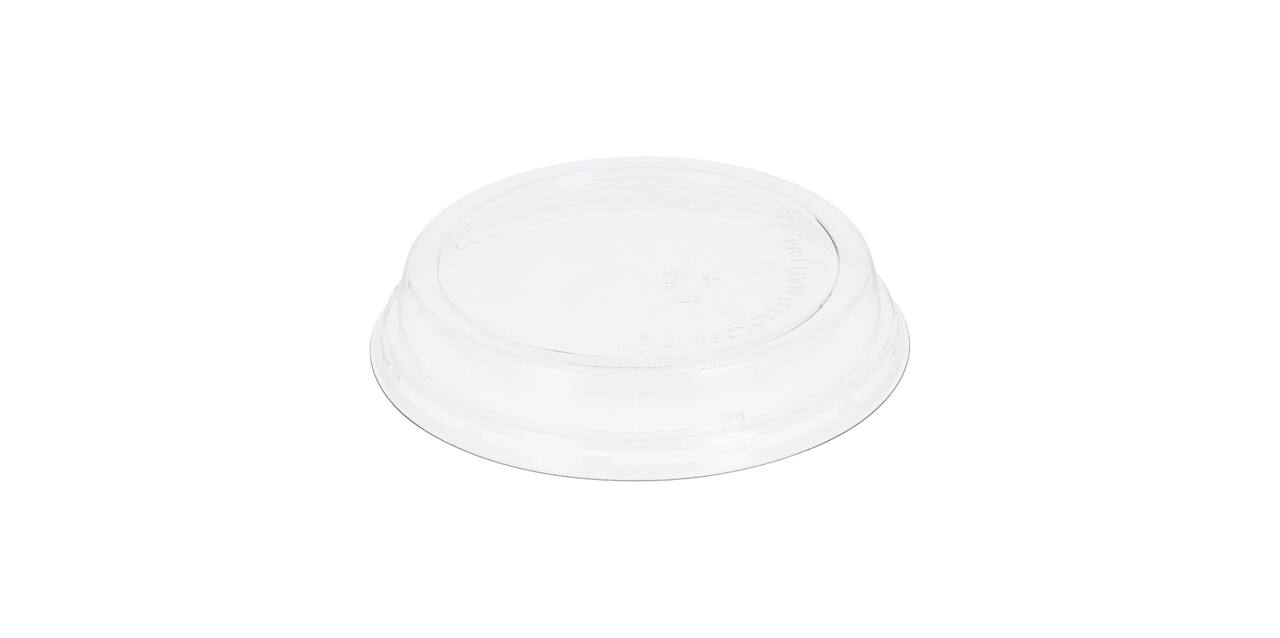 188061 - Deksel 100% rPET tbv Bowl bagasse169212 - 212x212x37 mm transparantl