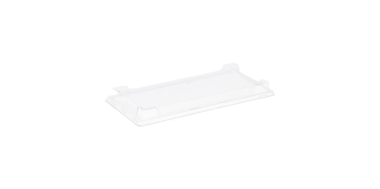 Deksel APET t.b.v.Tapas tray 25 x 12 x 3  cm transpanrant - 459410