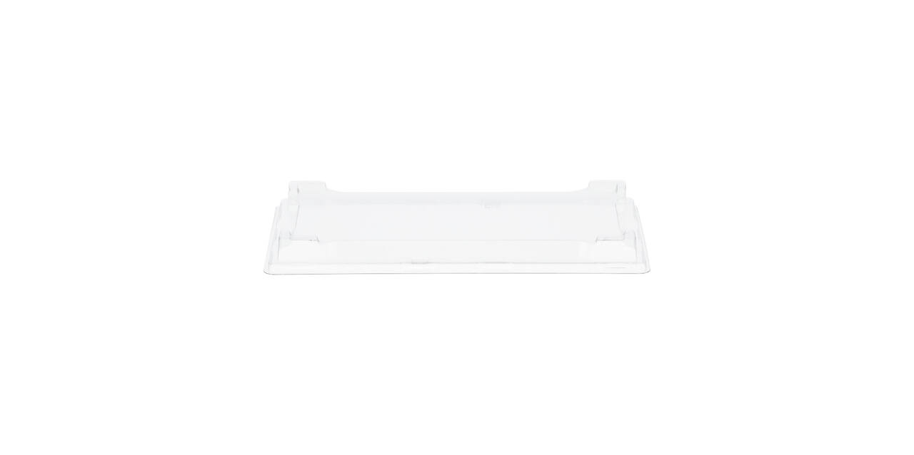 Deksel APET t.b.v.Tapas tray 25 x 12 x 3  cm transpanrant - 459410