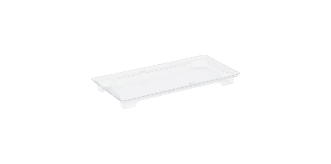 Deksel APET t.b.v.Tapas tray 25 x 12 x 3  cm transpanrant - 459410