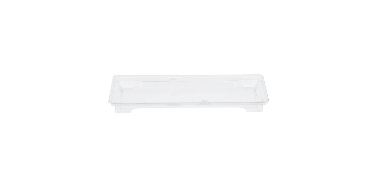 Deksel APET t.b.v.Tapas tray 25 x 12 x 3  cm transpanrant - 459410
