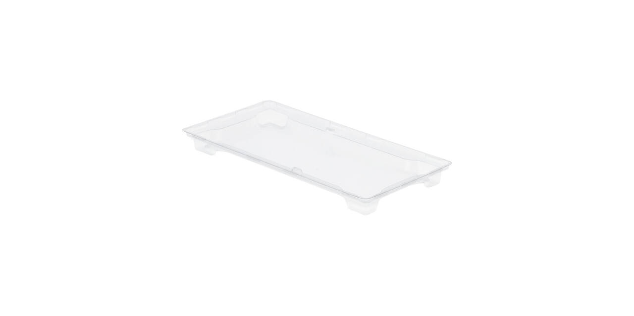 Deksel APET t.b.v.Tapas tray 25 x 12 x 3  cm transpanrant - 459410