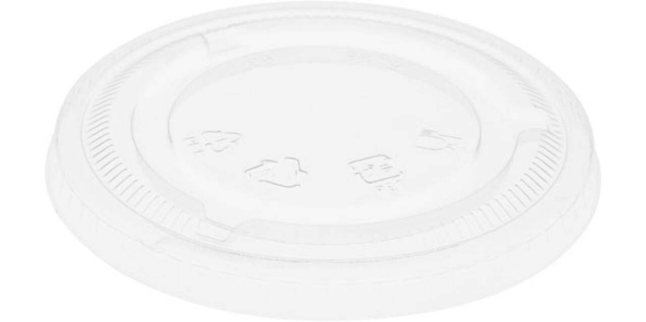 177998 - Deksel plat Rpet ecoecho tbv 41/47/59 cc zonder gat transparant